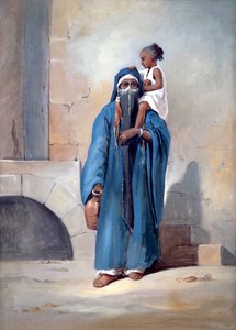 Gesluierde Egyptische Vrouw, midden 19e eeuw