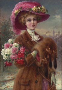 Winter Schoonheid, 1910 door Emile Vernon