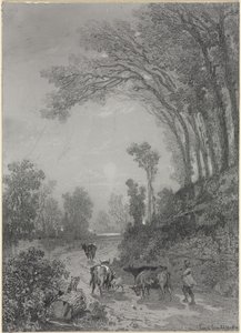 Landschap met Koeien