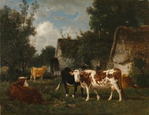 De Molen door Émile van Marcke