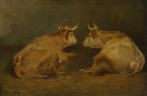 De Tête-à-tête door Emile van Marcke de Lummen