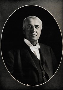Thomas Edison, de Tovenaar van het Westen, c1880s, 1914 door Emilie Bieber