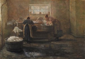 Een washuis door Emilie Christensen