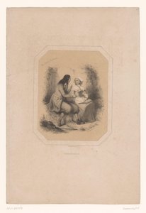 Twee Bretonse geliefden