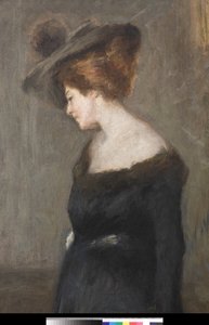Portret van een Dame, 1903 (detail)