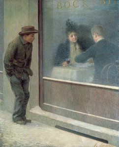 Reflecties van een hongerige man of sociale contrasten, 1894