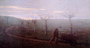 Terugkeer uit het bos, Emilio Longoni