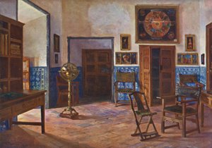 El Escorial: Habitación de Felipe II