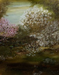Lentebloesemtuin door Emily Tingey