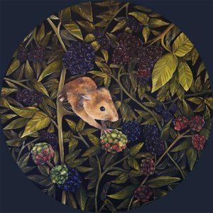 Oogstmuis, 2021 (olieverf op doek) door Emma Pewsey