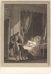 De Ochtend door Emmanuel Jean Nepomucène de Ghendt after Pierre Antoine Baudouin