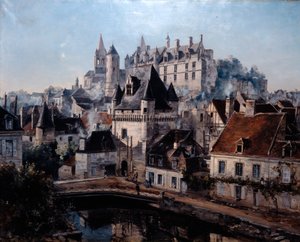De Haven van Cordelieres en Kasteel Loches