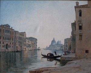 Venetië, het Canal Grande, september 1892