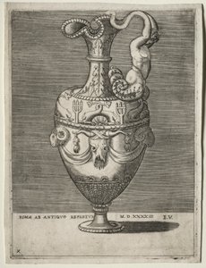 Schenkkan versierd met dolfijnen, 1543