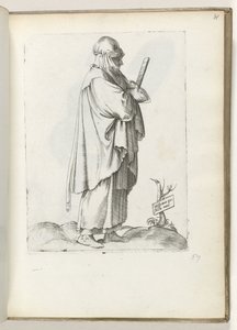 Vrouw naar rechts, gekleed in Spaanse kleding ca. 1550