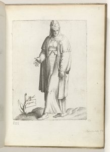 Vrouw in Spaanse kleding, ca. 1550