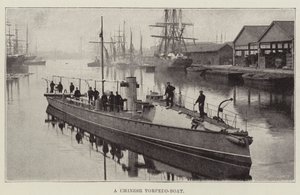 Een Chinese torpedoboot door English Photographer