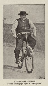 Een Geestelijke Fietser door English Photographer