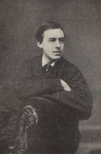 A E Housman, op school door English Photographer