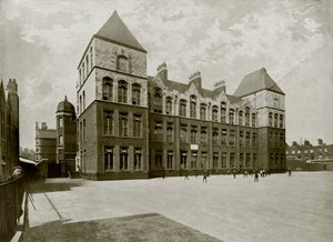 Een beroemde Londense school door English Photographer