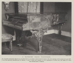 Een mooie vleugelpiano