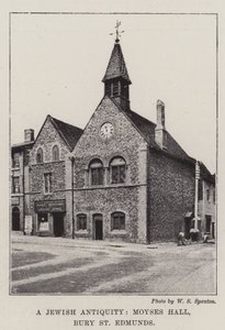 Een joodse oudheid, Moyses Hall, Bury St Edmunds door English Photographer