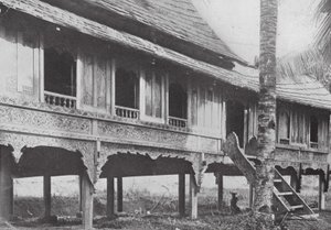 Een Maleisisch huis in Sungei Ujong door English Photographer