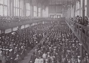 Een Zendingsvergadering bij Church House, Westminster