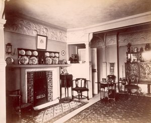Een Norman Shaw huis in Hampstead door English Photographer