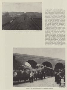 Ongeluk op de Great Northern Railway door English Photographer