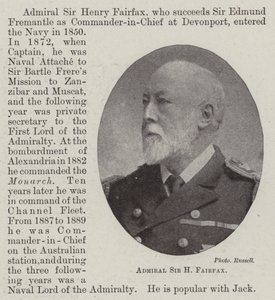 Admiraal Sir H Fairfax