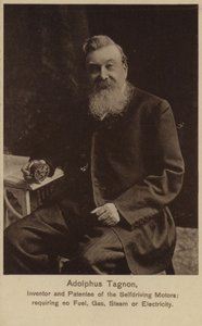 Adolphus Tagnon, uitvinder van zelfrijdende motoren door English Photographer