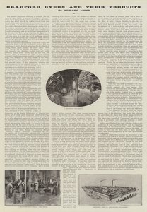 Advertentie, Bradford Dyers en hun producten door English Photographer