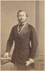 Albert Edward, Prins van Wales door English Photographer