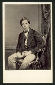 Albert Edward, Prins van Wales door English Photographer