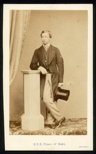 Albert Edward, Prins van Wales door English Photographer