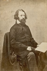 Alfred Tennyson door English Photographer