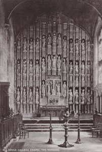 All Souls College Kapel, Het Reredos