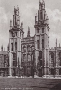 All Souls College Binnenplaats Oxford door English Photographer