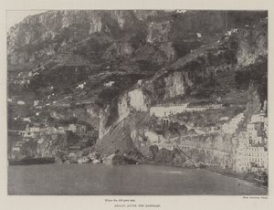 Amalfi na de aardverschuiving door English Photographer