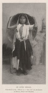 Een Azteekse Indiaan door English Photographer
