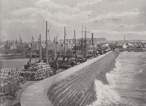 Arbroath, De Beschermingsmuur door English Photographer