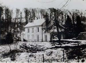 Asham House bij Beddingham in East Sussex door English Photographer