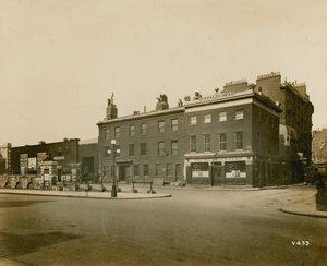 Baker Street Railway Station; gefotografeerd op 27 maart 1915 door English Photographer