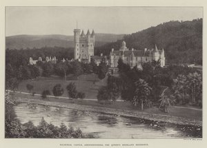Balmoral Kasteel, Aberdeenshire, de Hoogland Residentie van de Koningin
