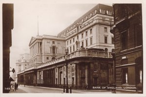 Bank of England, Londen door English Photographer