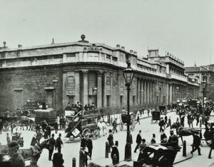 Bank of England, Threadneedle Street, City of London, 1890 door English Photographer