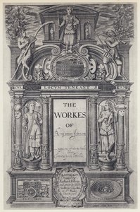Ben Jonson, De werken, W Stansby 1616 door English Photographer