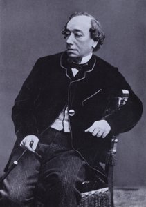 Benjamin Disraeli, Graaf van Beaconsfield, Britse conservatieve politicus en premier door English Photographer