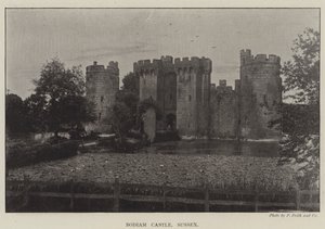 Bodiam Kasteel, Sussex door English Photographer